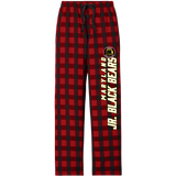 MD Jr. Black Bears Flannel Pocket Pant